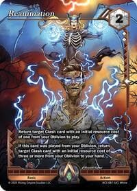 Reanimation - Equilibrium - Alpha Clash card