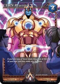 CERN Reactor - Equilibrium - Alpha Clash card