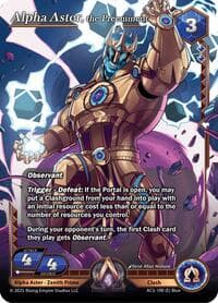 Alpha Aster, the Preeminent - Equilibrium - Alpha Clash card