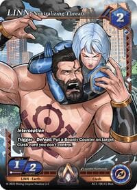 LINN, Neutralizing Threats - Equilibrium - Alpha Clash card