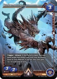 Rizlac, Swift Mauler - Equilibrium - Alpha Clash card
