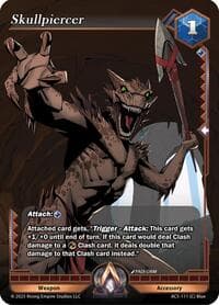Skullpiercer - Equilibrium - Alpha Clash card