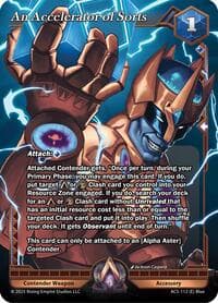 An Accelerator of Sorts - Equilibrium - Alpha Clash card