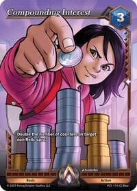 Compounding Interest - Equilibrium - Alpha Clash card