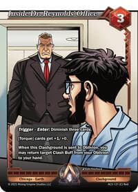 Inside Dr. Reynolds' Office - Equilibrium - Alpha Clash card