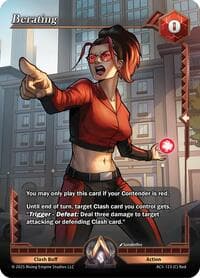 Berating - Equilibrium - Alpha Clash card