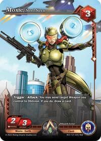 Moxie, Steel Siren - Equilibrium - Alpha Clash card