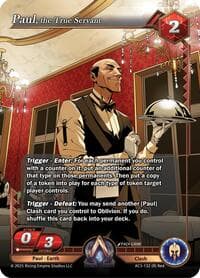 Paul, the True Servant - Equilibrium - Alpha Clash card