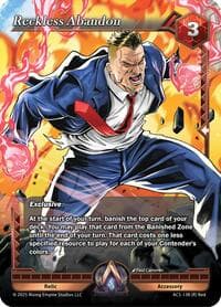 Reckless Abandon - Equilibrium - Alpha Clash card