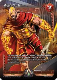 War's Sash - Equilibrium - Alpha Clash card