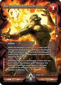 Incendiary Grenade - Equilibrium - Alpha Clash card