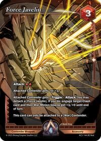 Force Javelin - Equilibrium - Alpha Clash card