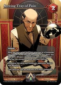 Serving Tray of Pain - Equilibrium - Alpha Clash card