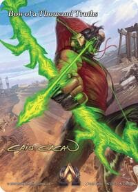 Bow of a Thousand Truths (Iconic Art) - Equilibrium - Alpha Clash card