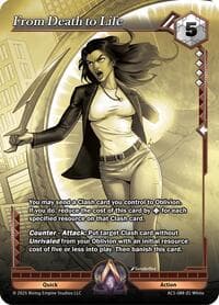From Death to Life (Gold Chase) - Equilibrium - Alpha Clash card