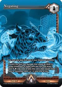 Negating (X-RAY CHASE) - Equilibrium - Alpha Clash card