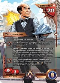 Paul, the Waiter (Clash Kit Exclusive) - Equilibrium - Alpha Clash card