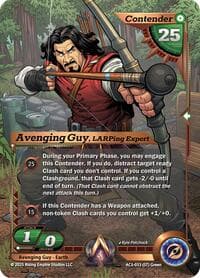 Avenging Guy, LARPing Expert (Clash Kit Exclusive) - Equilibrium - Alpha Clash card