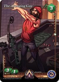 The Avenging Guy - Equilibrium - Alpha Clash card