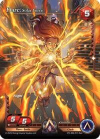 Flare, Solar Force - Equilibrium - Alpha Clash card