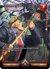 Piercing Strike - Equilibrium - Alpha Clash card