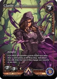 Clarity, Bad Omen (Team Covenant Promo) - Equilibrium - Alpha Clash card
