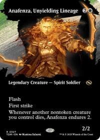 Anafenza, Unyielding Lineage (Borderless) - Tarkir: Dragonstorm - Magic: The Gathering card