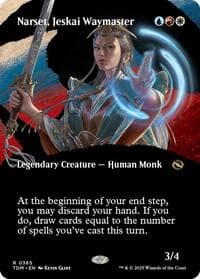Narset, Jeskai Waymaster (Borderless) - Tarkir: Dragonstorm - Magic: The Gathering card