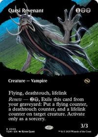Qarsi Revenant (Borderless) - Tarkir: Dragonstorm - Magic: The Gathering card