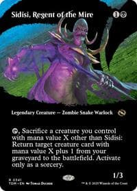 Sidisi, Regent of the Mire (Borderless) - Tarkir: Dragonstorm - Magic: The Gathering card