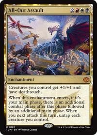All-Out Assault - Tarkir: Dragonstorm - Magic: The Gathering card