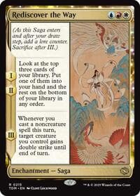Rediscover the Way - Tarkir: Dragonstorm - Magic: The Gathering card