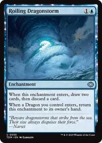 Roiling Dragonstorm - Tarkir: Dragonstorm - Magic: The Gathering card