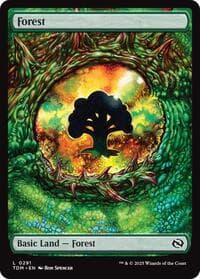 Forest (0291) - Tarkir: Dragonstorm - Magic: The Gathering card