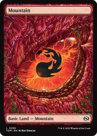 Mountain (0290) - Tarkir: Dragonstorm - Magic: The Gathering card