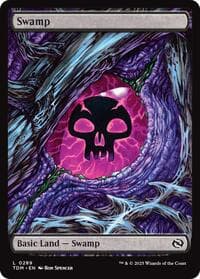 Swamp (0289) - Tarkir: Dragonstorm - Magic: The Gathering card
