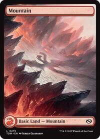 Mountain (0275) - Tarkir: Dragonstorm - Magic: The Gathering card