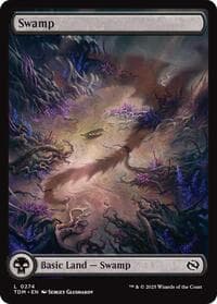 Swamp (0274) - Tarkir: Dragonstorm - Magic: The Gathering card