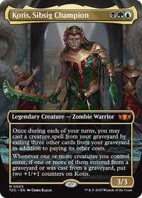 Kotis, Sibsig Champion (Borderless) - Commander: Tarkir: Dragonstorm - Magic: The Gathering card