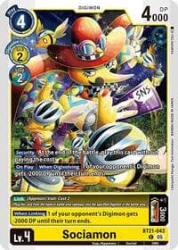 Sociamon - World Convergence - Digimon Card Game card