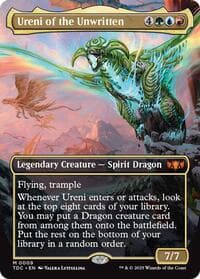 Ureni of the Unwritten (Borderless) - Commander: Tarkir: Dragonstorm - Magic: The Gathering card