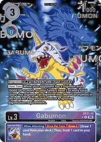 Gabumon (Rare Pull) - Starter Deck 21: Hero of Hope - Digimon Card Game card