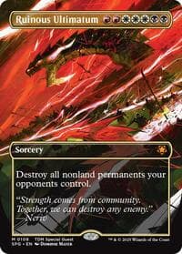 Ruinous Ultimatum (Borderless) - Special Guests - Magic: The Gathering card