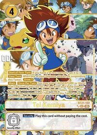 Tai Kamiya (Rare Pull) - World Convergence - Digimon Card Game card