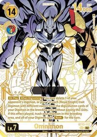 Omnimon (Rare Pull) - World Convergence - Digimon Card Game card