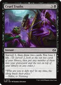 Cruel Truths - Tarkir: Dragonstorm - Magic: The Gathering card