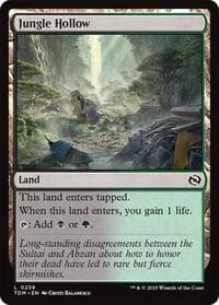Jungle Hollow - Tarkir: Dragonstorm - Magic: The Gathering card