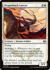 Dragonback Lancer - Tarkir: Dragonstorm - Magic: The Gathering card