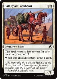 Salt Road Packbeast - Tarkir: Dragonstorm - Magic: The Gathering card