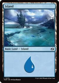 Island (0279) - Tarkir: Dragonstorm - Magic: The Gathering card